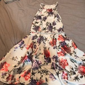 white homecoming dress